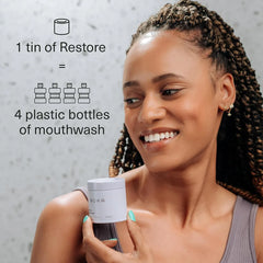 Restore Hydroxyapatite Mouthwash Tablets – Mint