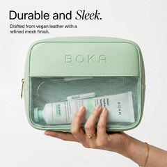 Boka Vegan Leather Oral Care Travel Bag