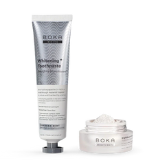 Whitening* Toothpaste & BrightBoost Powder Duo