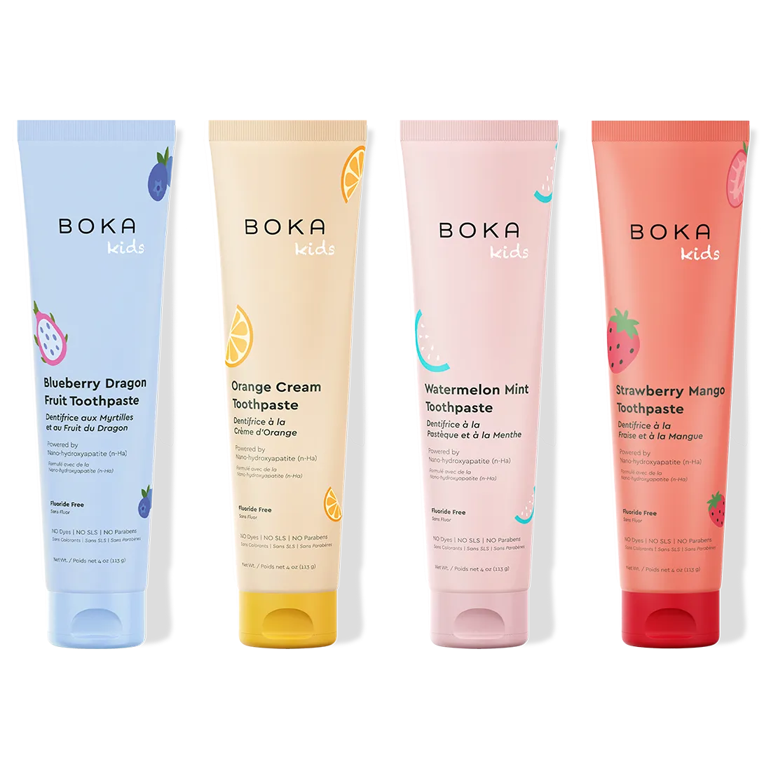 Kids Nano-hydroxyapatite Toothpaste Variety Pack
