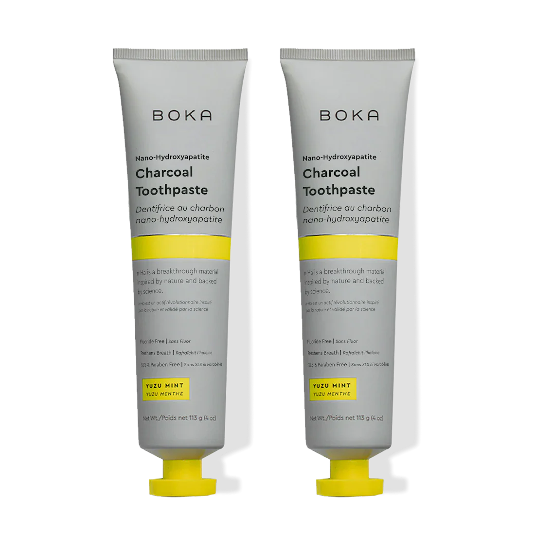Charcoal Yuzu Mint Nano-hydroxyapatite Toothpaste