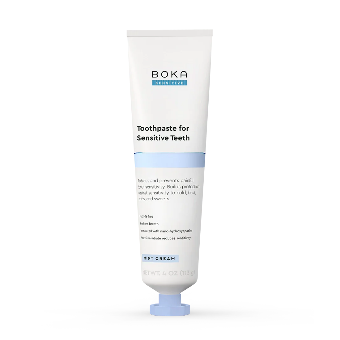 Mint Coconut Cream Nano-hydroxyapatite Toothpaste for Sensitive Teeth